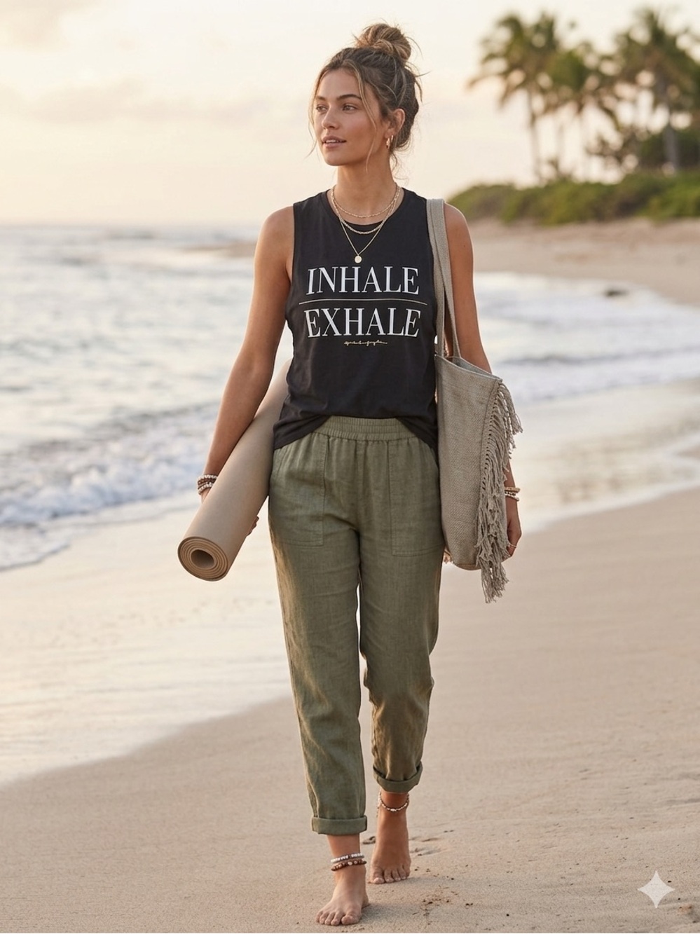 Spiritual Gangster Inhale Exhale 
Tank 🧘‍♀️✨